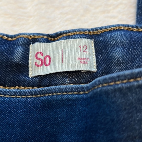 Girls Size 12 Navy Blue Sonoma Jeggings - Picture 5 of 5